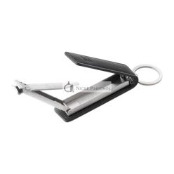   Zwilling Nail Clippers with Key Chain Leather Case and Magnetic Closure