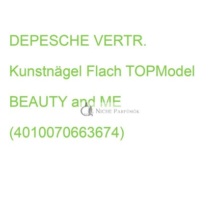 DEPESCHE Artificial Nails TOPModel BEAUTY and ME