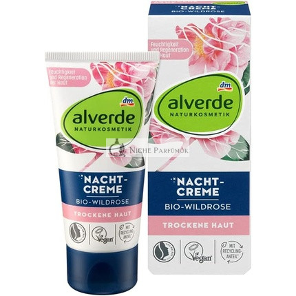 Alverde Natural Cosmetics Wild Rose Night Cream 50ml