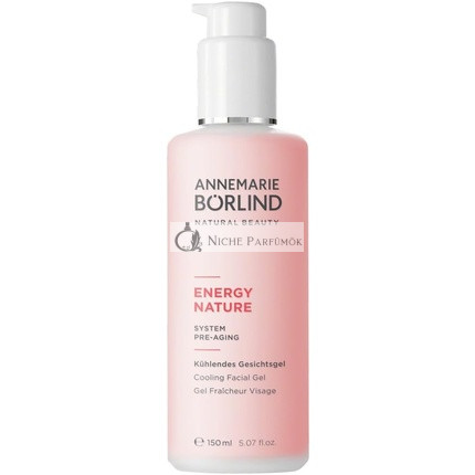 Annemarie Börlind EnergyNature Cooling Face Gel 150ml - For Normal to Dry Skin - Strengthening, Energizing, and Cooling - Vegan