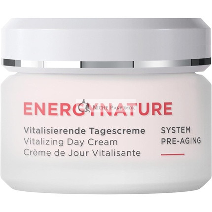Annemarie Börlind EnergyNature Vitalizing Day Cream 50ml for Normal to Dry Skin - Protects Skin's Collagen & Provides Moisture