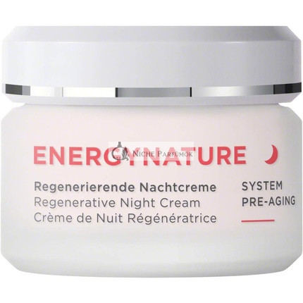 Annemarie Borlind EnergyNature Regenerating Night Cream for Normal to Dry Skin - Nourishing, Energizing, and Regenerating - Vegan