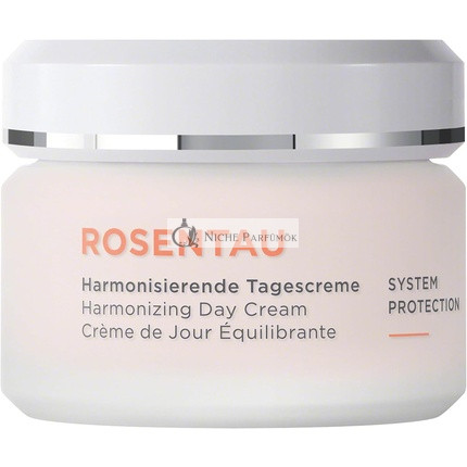 Annemarie Borlind Rosentau Harmonizing Day Cream 50ml - With Harmonizing Rose Scent