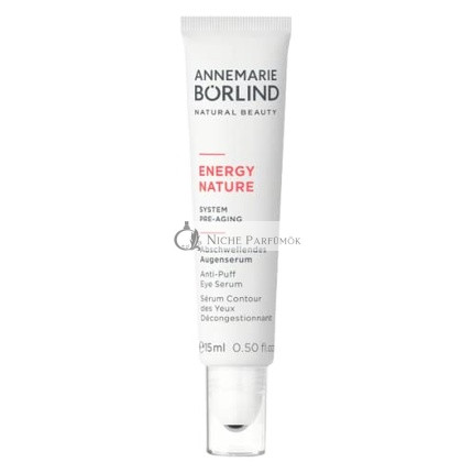 Energynature Eye Serum 15ml for Normal to Dry Skin - Decongesting, Energizing, and Soft-Focus - Vegan