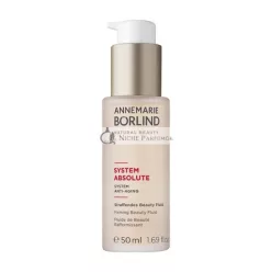   Annemarie Borlind System Absolute Anti-Aging Firming Beauty Fluid 50ml - Activates Collagen and Elastin Production - Strengthening, Firming, Tightening - Vegan