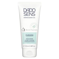   Dado Sens PurDerm Cleansing Cream 100ml for Gentle Deep Cleansing of Impure Skin - Suitable for Sensitive Skin - Therapy Support for Acne and Late Acne