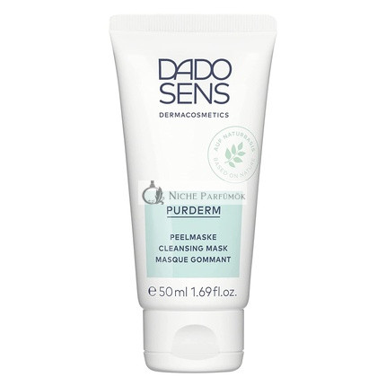 Dado Sens PurDerm Peel Mask 50ml for Impure Skin - Nourishing and Slightly Antibacterial - Also Therapy Accompanying for Acne & Late Acne