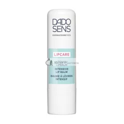   Dado Sens Lipcare Intensive Lip Balm 4.8g - Immediate Relief for Dry, Chapped Lips - Gentle and Long-Lasting Care for Sensitive Lip Skin