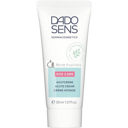 Dado Sens SOS Care Akutcreme 30ml Soothing Cream for Sensitive and Irritated Skin - Therapy Support for Perioral Dermatitis, Eczema, and Allergies