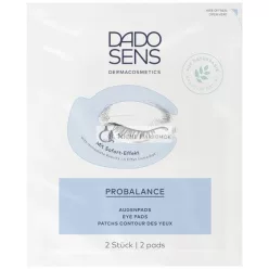   DADO SENS PROBALANCE Eye Pads 4 Pieces - For Sensitive, Allergy-Prone Skin, Soothes Sensitive Skin, Reduces Swelling, Redness & Dark Circles, With Hyaluronic Acid, Vegan