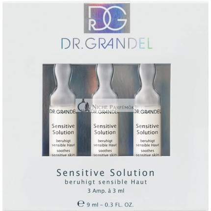 Dr. Grandel Sensitive Solution Active Ampoules 3x3ml Soothes Sensitive Skin