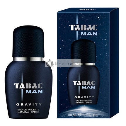 Tabac Man Gravity Eau de Toilette 30ml Natural Spray Vaporisateur - Bold, Masculine, Distinctive Scent for Modern Men