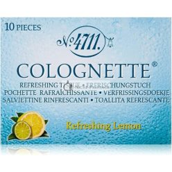 4711 Lemon Colognette Refreshing Tissue Box Of 10