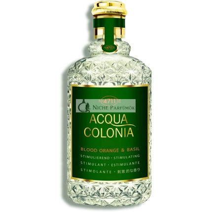4711 Acqua EDC Blood Orange & Basil Unisex Perfume 170ml