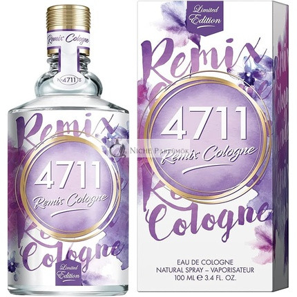 4711 Unisex Remix Lavender Eau de Cologne Spray 100ml