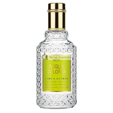 4711 Acqua Colonia Lime and Nutmeg Unisex 3.4 oz EDC Spray