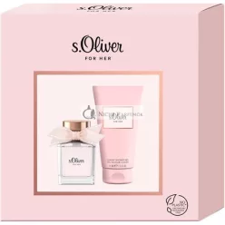   s.Oliver For Her Gift Set Radiant Elegant Feminine Eau de Toilette 30ml & Shower Gel 75ml