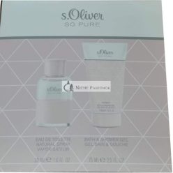  S.Oliver So Pure Set Eau de Toilette 30ml + Shower Gel 75ml 105ml