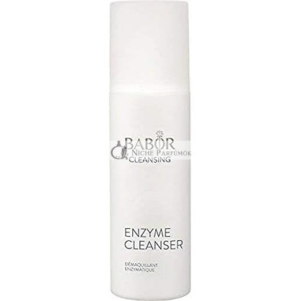 BABOR Enzyme Cleanser Gentle Antioxidant Daily Face Exfoliator with Vitamin C and Active Enzymes for All Skin Types
