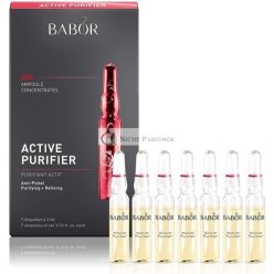   BABOR Active Purifier Serum Ampoules for the Face with Tea Tree Oil Vegan Formula 7 x 2ml