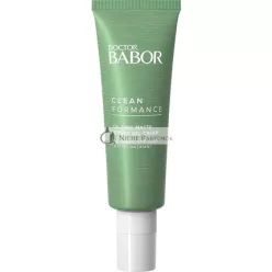   DOCTOR BABOR CLEANFORMANCE Oil-Free Matt Effect Cream Moisturizing Mattifying Gel-Cream for Combination Oily and Blemished Skin 50ml