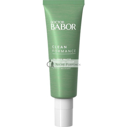 DOCTOR BABOR CLEANFORMANCE Oil-Free Matt Effect Cream Moisturizing Mattifying Gel-Cream for Combination Oily and Blemished Skin 50ml