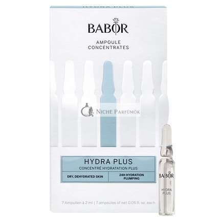 BABOR Hydra Plus Face Serum Ampoules with Hyaluronic Acid for Intensive Moisture 7 x 2ml - Launching 2022