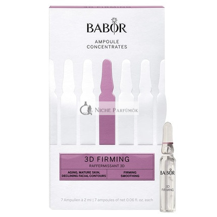 BABOR 3D Firming Anti-Aging Serum Ampoules for Face with Hyaluronic Acid - Launching 2022