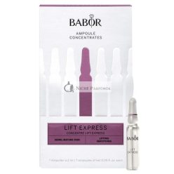   BABOR Lift Express Ampoule Serum Anti-Aging and Firming Moisturizing Treatment with Vitamin A and Vitamin E 7 Day Treatment - New and Improved