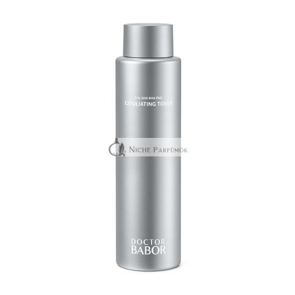 DOCTOR BABOR Exfoliating Toner for Impure and Oily Skin Anti-Pimple and Pore Refining with AHA, BHA and PAD 200ml