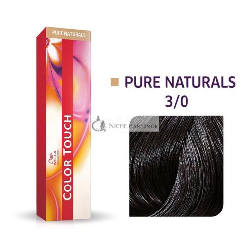 Wella Professionals Color Touch Pure Naturals Professional Demi-Permanent Hair Color with Multi-Dimensional Effect 3/0 60 ml