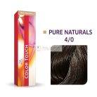 Wella Professionals Color Touch Pure Naturals Professional Demi-Permanent Hair Color with Multi-Dimensional Effect 4/0 60 ml