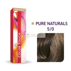   Wella Professionals Color Touch Pure Naturals Professional Demi-Permanent Hair Color with Multi-Dimensional Effect 5/0 60 ml