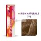 Wella Professionals Color Touch Rich Naturals Professional Demi-Permanent Hair Color with Multi-Dimensional Effect 7/3 60 ml