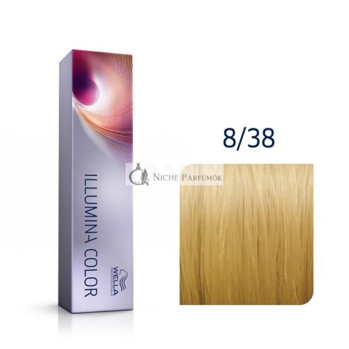 Wella Professionals Illumina Color Professional Permanent Hair Color 8/38 60 ml