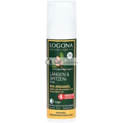   Logona Naturkosmetik Longitudinal And Tip Fluid Organic Argan Oil, Tailored To