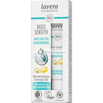 lavera Q10 Anti-Wrinkle Eye Cream with Mallow and Shea Butter 15ml