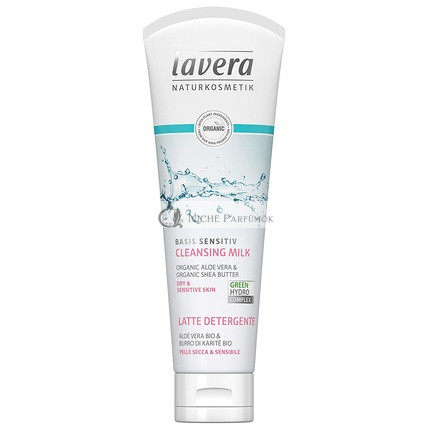 Lavera Basis Sensitiv Cleansing Milk 125ml - Vegan and Organic Skincare