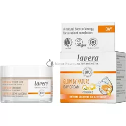   lavera GLOW BY NATURE Day Cream with Q10 and Vitamin C 50ml - PETA Certified