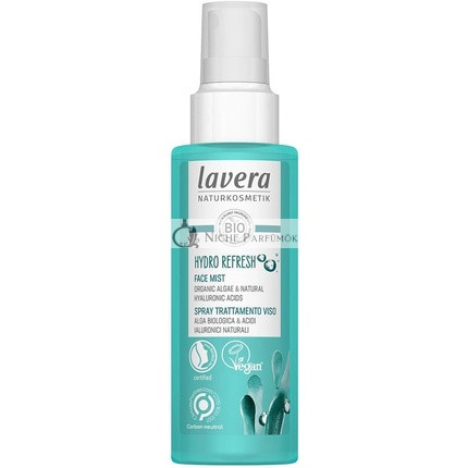 lavera Hydro Refresh Face Mist Organic Algae Natural Hyaluron Acids Vegan Certified 100ml