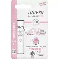   Lavera Sheer Lip Balm with Organic Almond Oil and Organic Mallow - Vegan