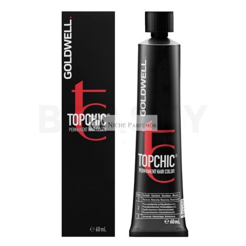 Goldwell Topchic Hair Color Professional Permanent Hair Dye for All Hair Types 4BP 60 ml