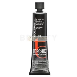   Goldwell Topchic Hair Color Professional Permanent Hair Color for All Hair Types Blonding Cream - Ash 60 g
