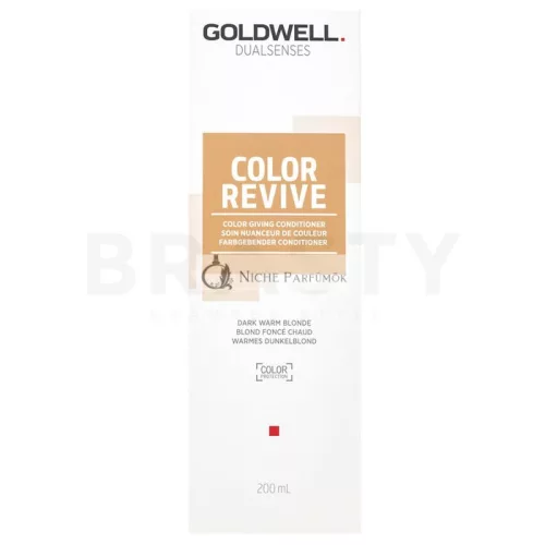 Goldwell Dualsenses Color Revive Conditioner Dark Warm Blonde Revitalizing Conditioner for Warm Blonde Shades 200 ml