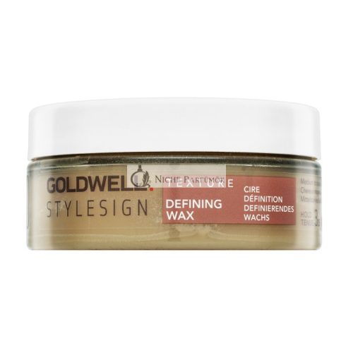 Goldwell StyleSign Texture Defining Wax Hair Wax for Definition and Shape 75 ml