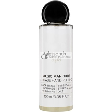 Alessandro Spa 2-Phase Hand Peeling Magic Manicure for Women 3.38oz Exfoliator