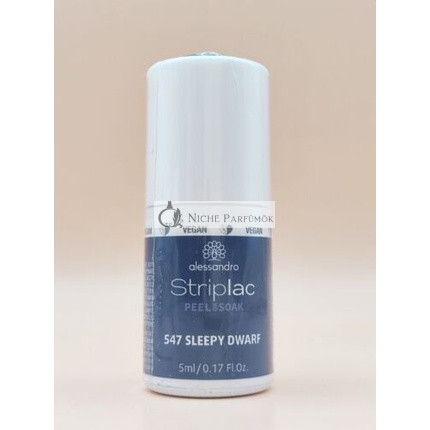 Alessandro Striplac Peel or Soak Snow White 547 Sleepy Dwarf 5ml Vegan New
