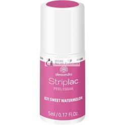   alessandro Striplac Peel or Soak Sweet Sorbets Sweet Watermelon Vegan LED Nail Polish in Pink 5ml