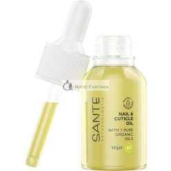  SANTE Naturkosmetik Nail & Cuticle Oil with Organic Oils and Vitamin E 15ml