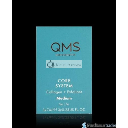 QMS Medicosmetics Core System Collagen + Exfoliant Set Medium 3 - Pack of 3
